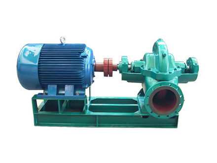 Double suction open pump