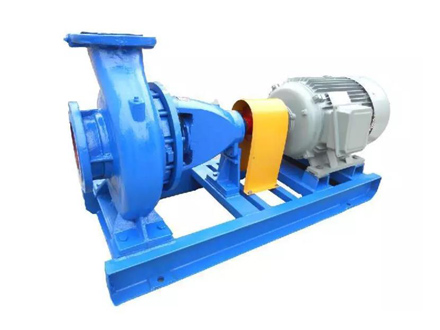 Single stage single suction pump